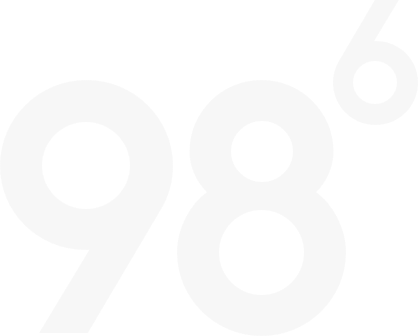 NinetyEight6 Logo