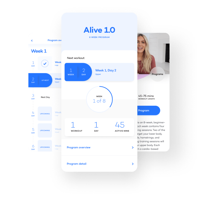 Alive by Whitney Simmons Program Views