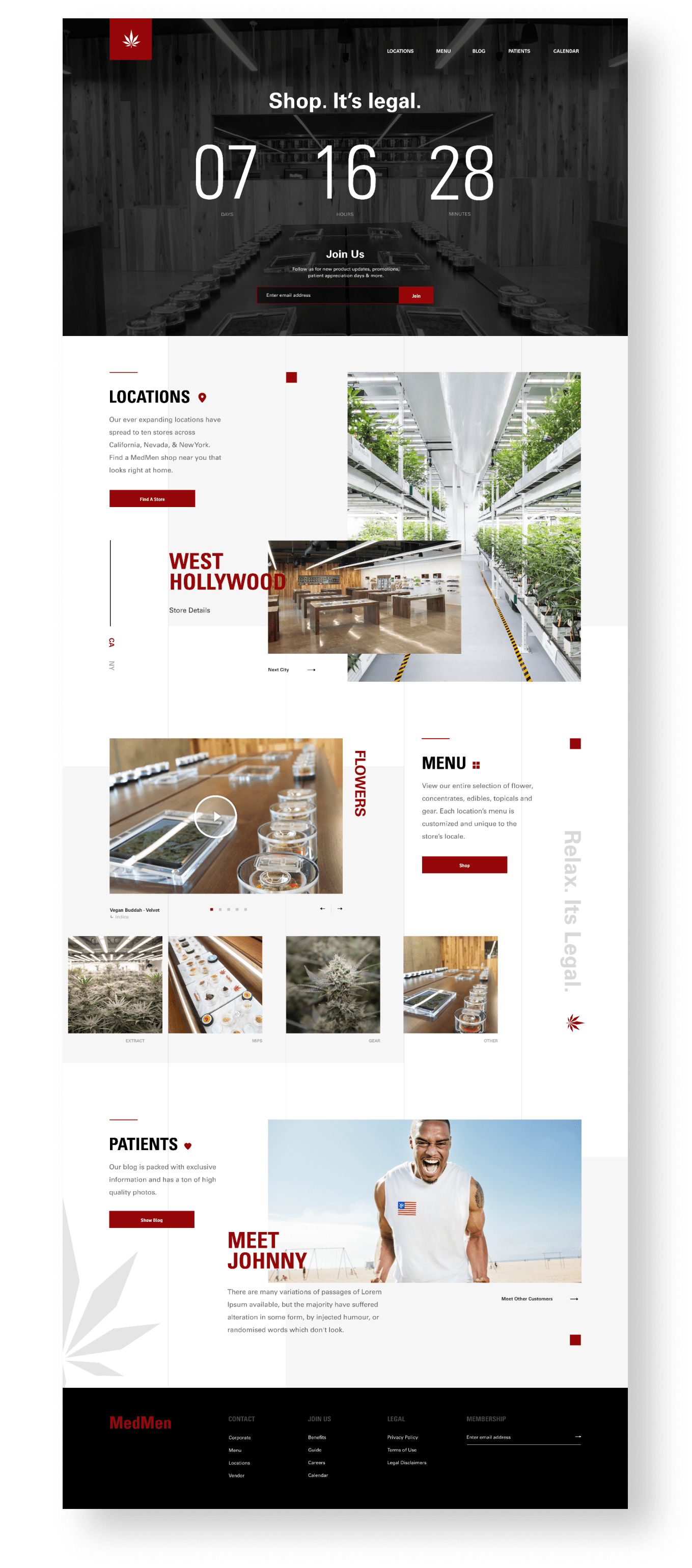 MedMen Homepage